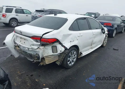 2022 Toyota Corolla Le из США, поврежденный, VIN 5YFEPMAE9NP321101